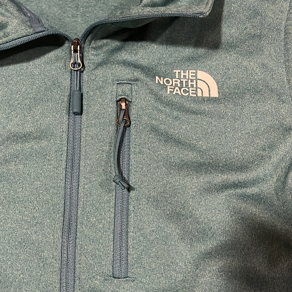 The North Face Blue Quarter-Zip Jacket - Picture 4 of 5